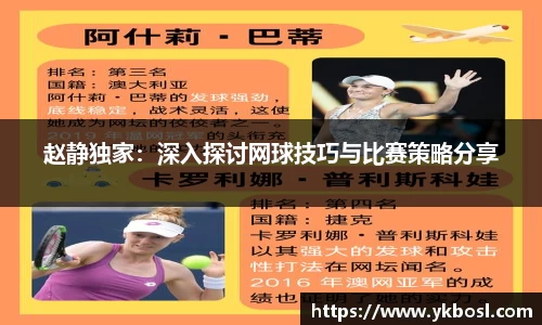 赵静独家：深入探讨网球技巧与比赛策略分享